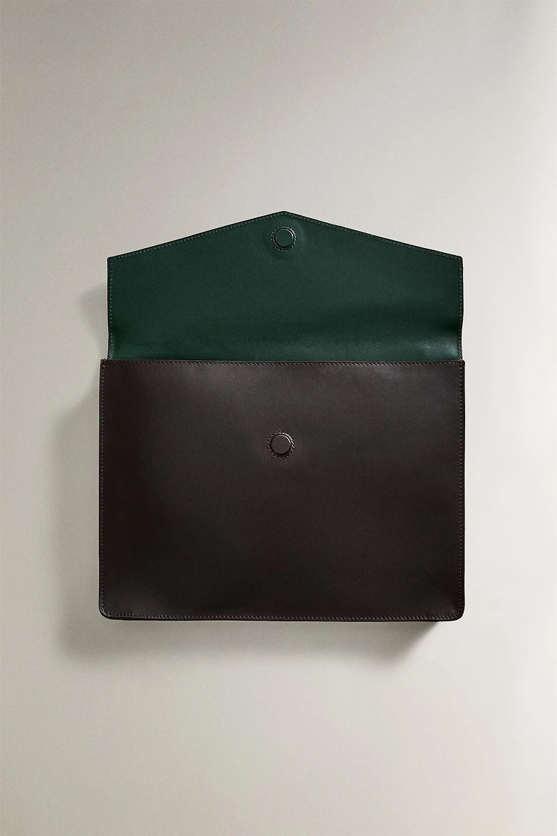 CHEMISE PORTE-DOCUMENTS EN CUIR
