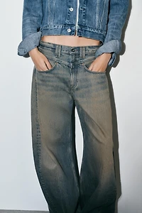 JEANS TRF BAGGY TAILLE BASSE