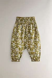 PANTALON BLOOMER BÉBÉ FLEURS