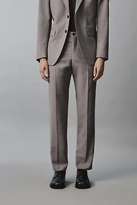 PANTALON DE COSTUME REGULAR FIT STRUCTURÉ