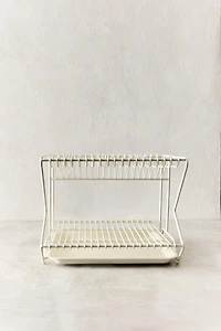 METAL DISH RACK WITH TRAY