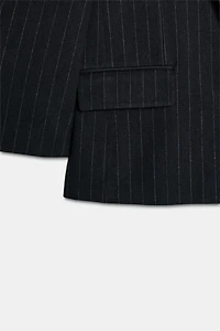 PINSTRIPE BLAZER WITH POCKETS