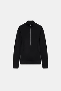 T-SHIRT SANS COUTURE AVEC LAINE MÉRINOS COLLECTION SKI