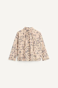 LIMITED EDITION CORDUROY FLORAL PRINT SHIRT