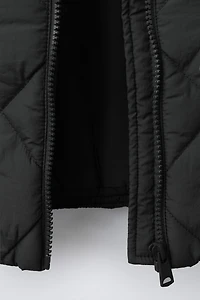 WATER REPELLENT PADDED BOMBER JACKET