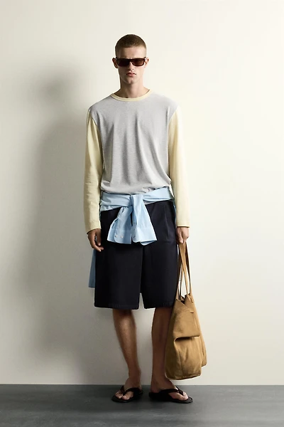 COLORBLOCK RELAXED FIT T-SHIRT