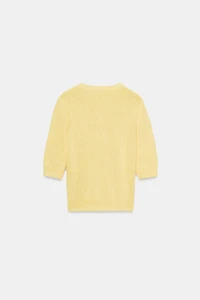 FRENCH SLEEVE KNIT POLO