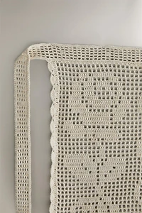 CROCHET COTTON APRON