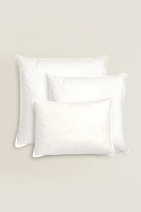 FEATHER PILLOW WITH A COTTON COVER (AND CUSHION FILLING)