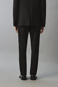 REGULAR FIT TUXEDO PANTS WITH BANDS