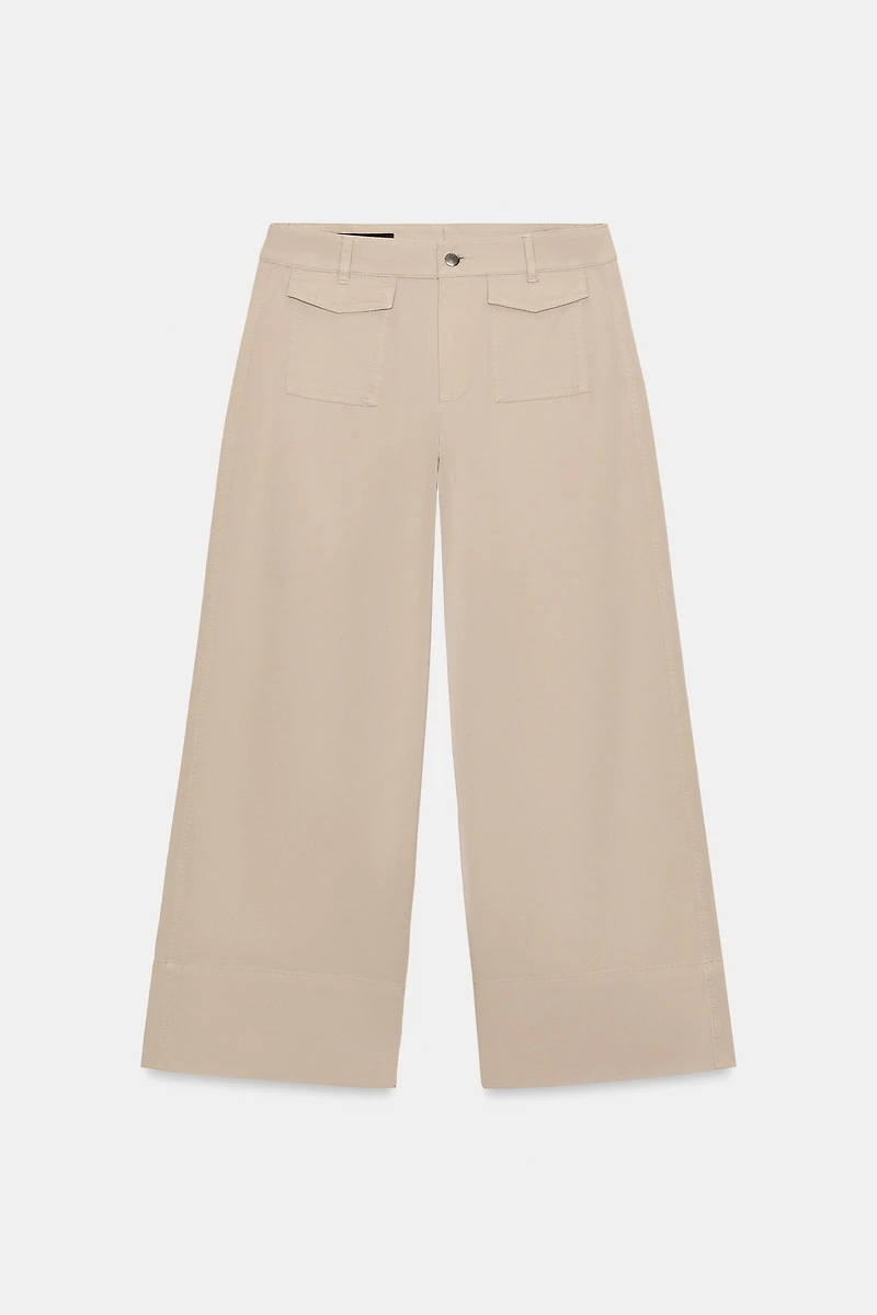 JUPE-CULOTTE Z1975 À POCHES
