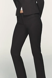 PANTALON FLARE À POCHES