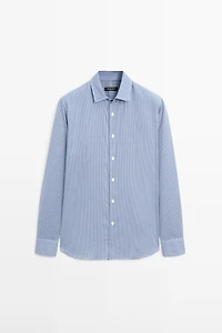 Regular fit check 100% cotton shirt