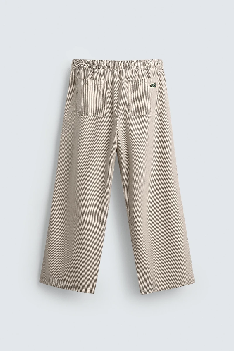 RELAXED FIT STRIPE PANTS