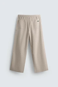 RELAXED FIT STRIPE PANTS
