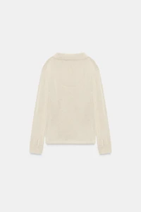 GILET EN MAILLE AVEC TOP INTÉRIEUR