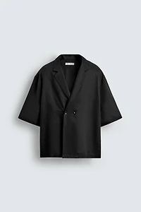 100% LINEN KIMONO SHIRT
