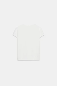 T-SHIRT À INSCRIPTION BRODÉE