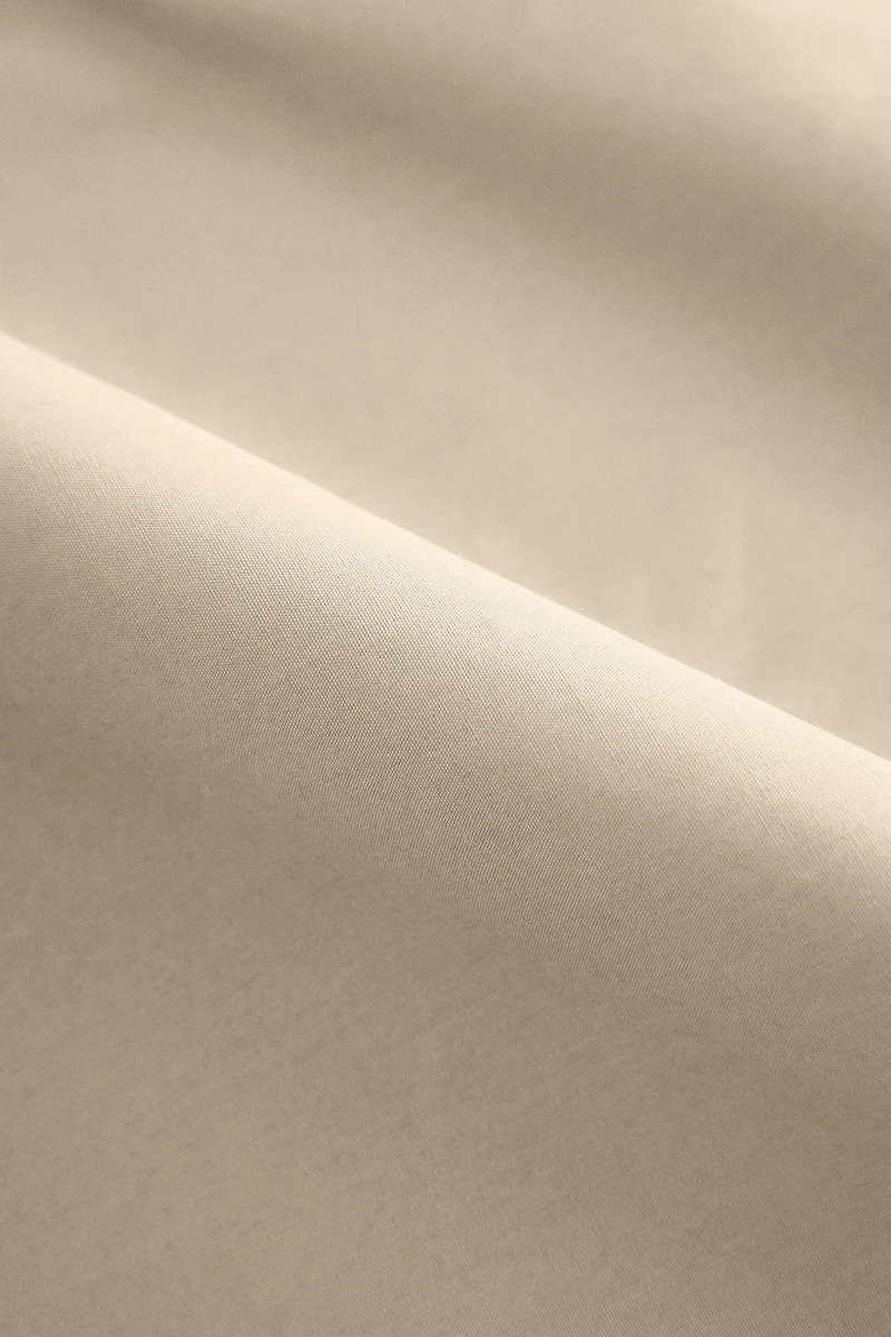 PERCALE COTTON FITTED SHEET | 15.7" THICK ( THREAD COUNT