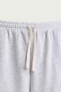 EMBROIDERED PATCH SWEATSHORTS