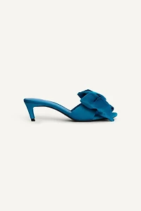 LIMITED EDITION MAXI BOW HEELED SANDALS