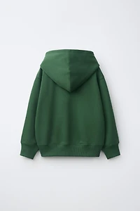 TEXT PRINT HOODIE