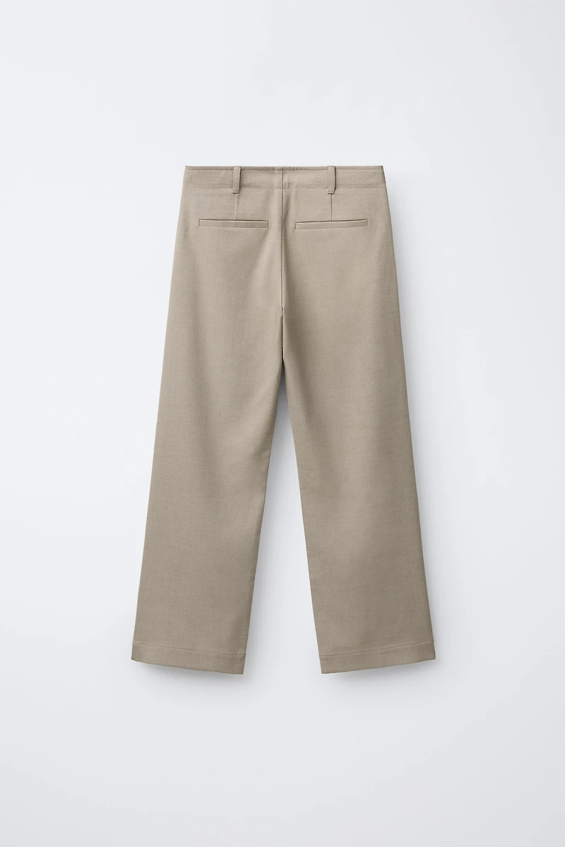 PANTALON DE TAILLEUR BOUTON