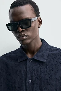 TEXTURED JACQUARD SHIRT