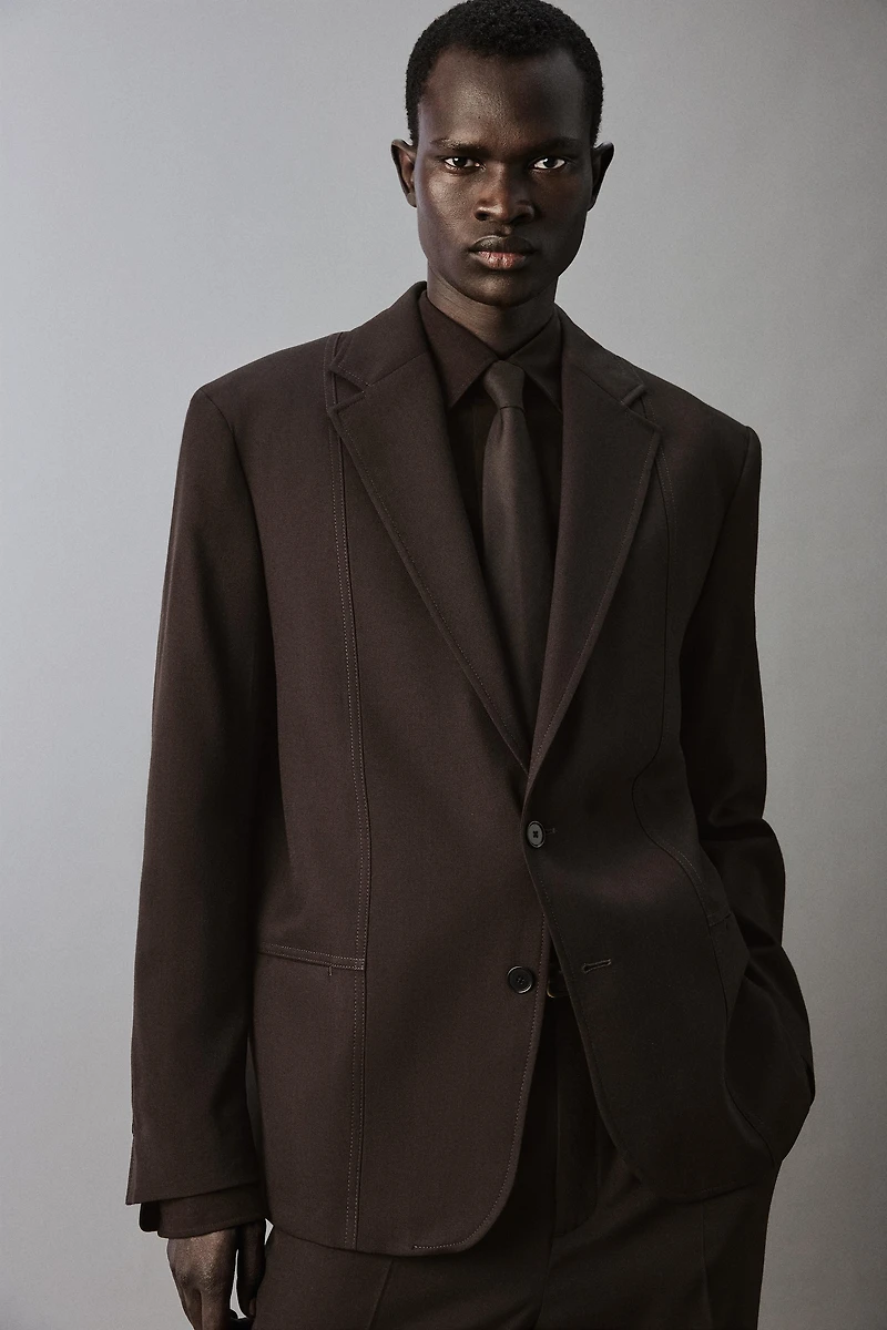 WOOL BLEND SUIT BLAZER