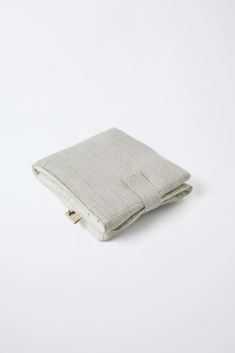 LOT SAC À LANGER À RAYURES