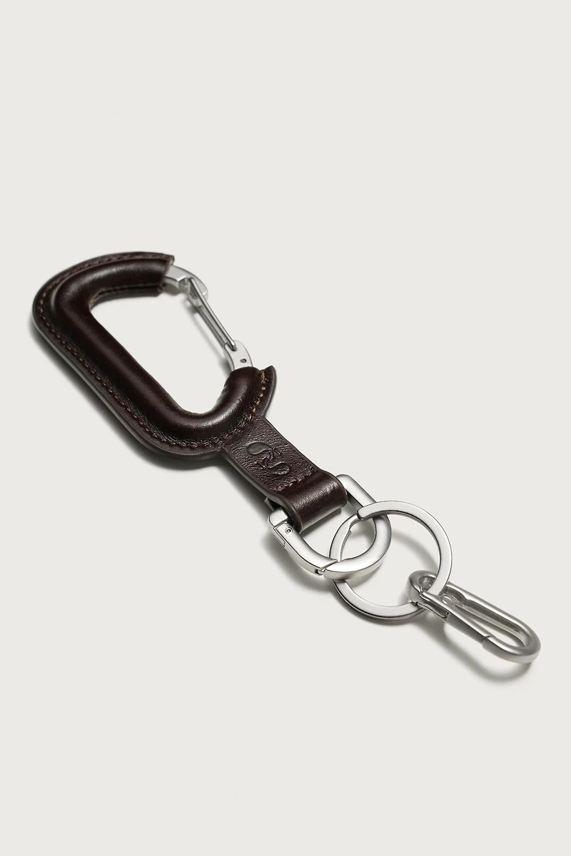 PORTE-CLÉS EN CUIR