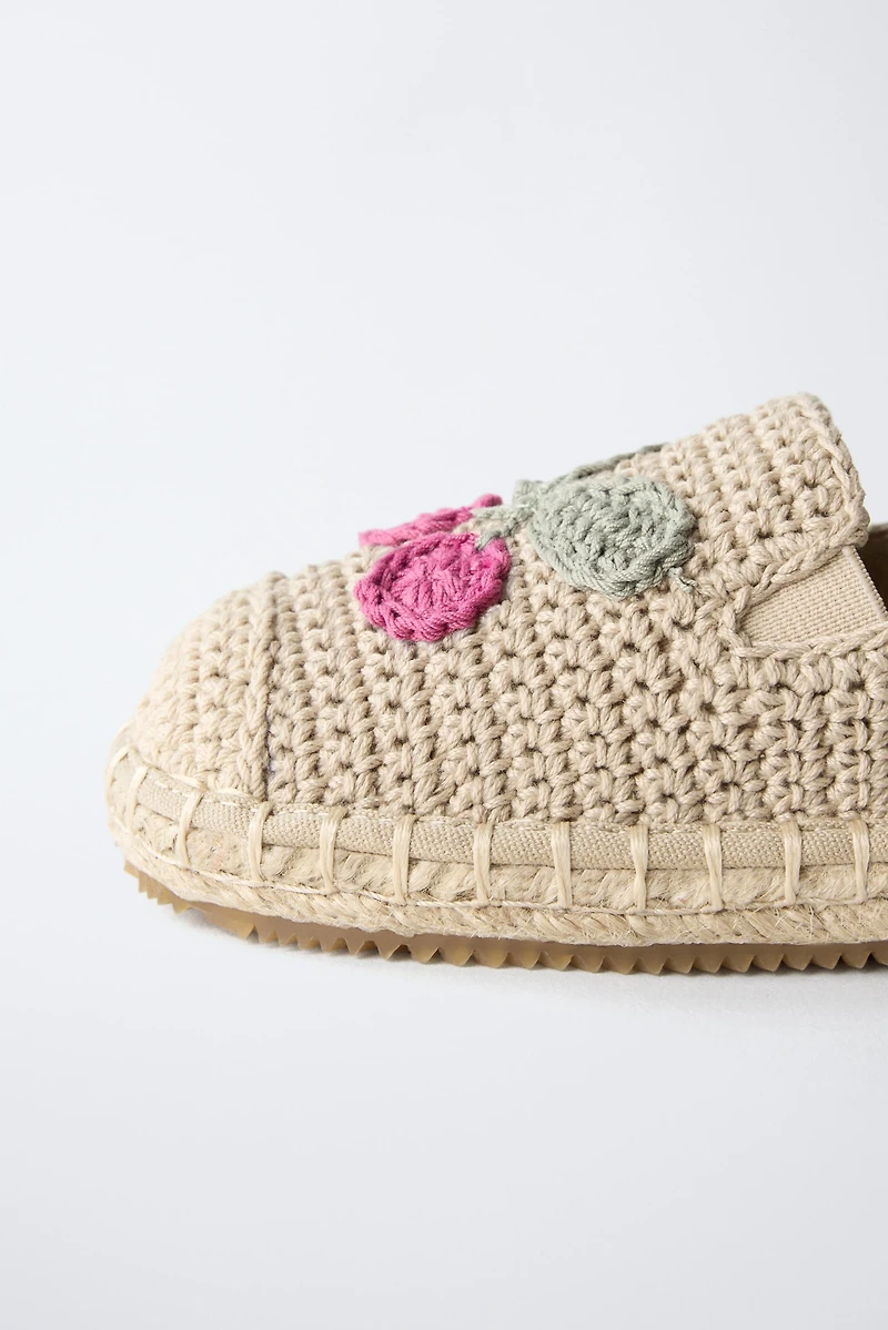 JUTE CROCHET SHOES