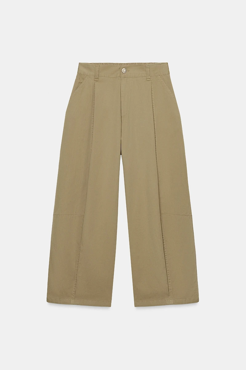PLEATED BALLOON PANTS
