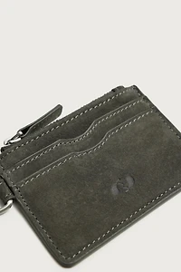 LEATHER CARDHOLDER COIN PURSE