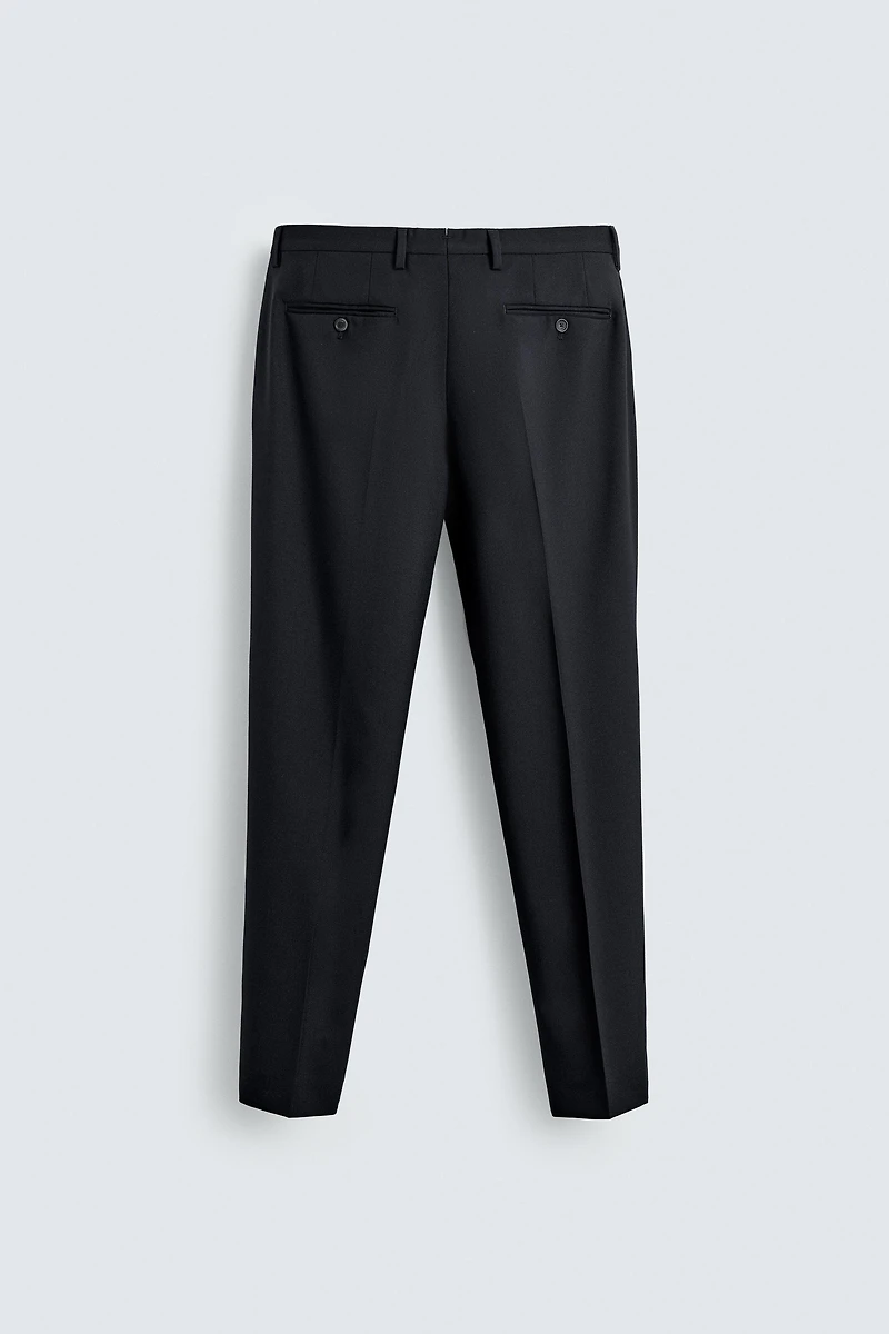 PANTALON DE COSTUME 100 % LAINE