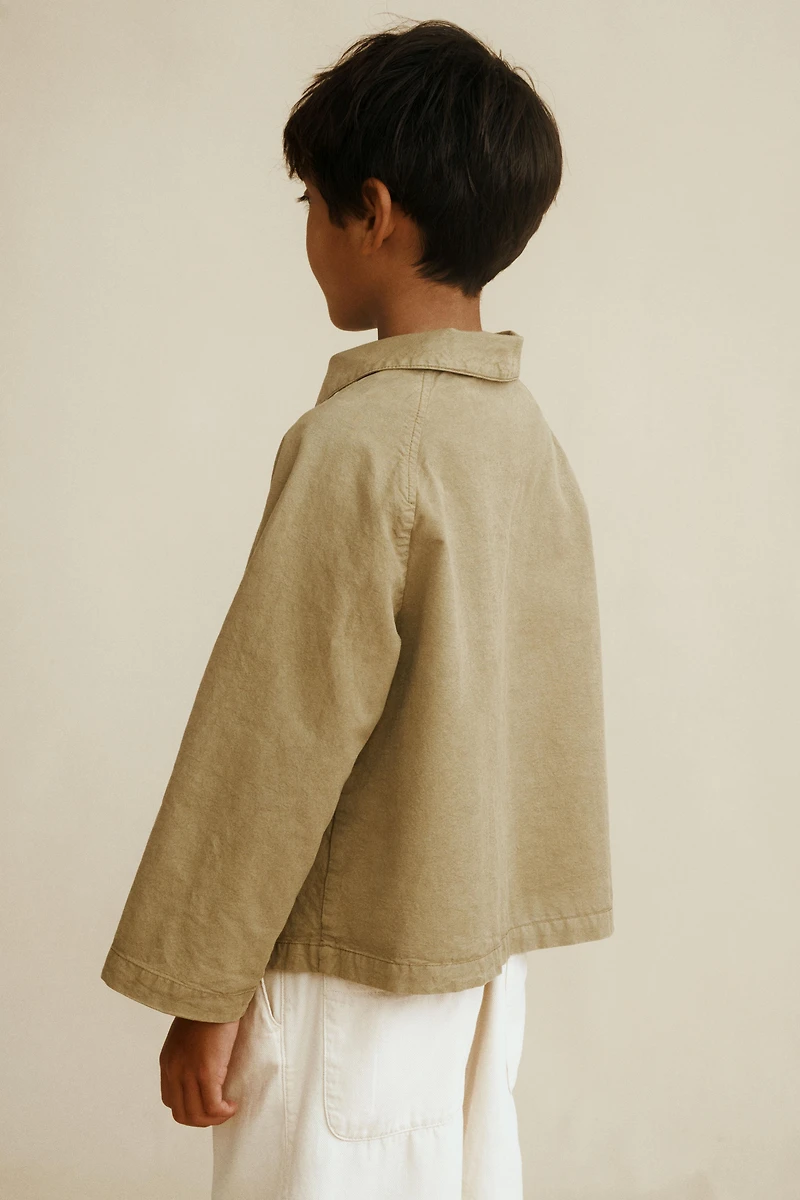 SHORT TRENCH COAT CREATED BY CARAMEL LONDON X ZARA