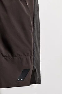 COLOR BLOCK RUNNING SHORTS