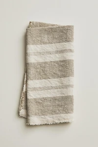 HEAVYWEIGHT LINEN STRIPED NAPKINS (PACK OF 2)