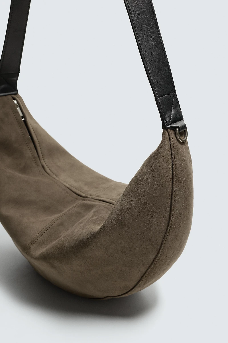 PLAIN SHOULDER BAG
