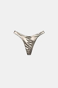 METALLIC BIKINI BOTTOMS