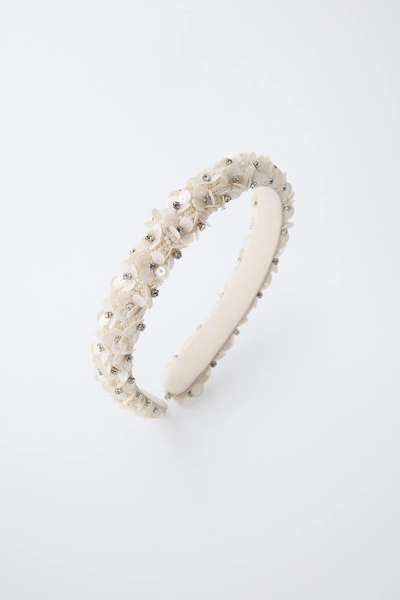 SEQUIN AND GLITTER HEADBAND