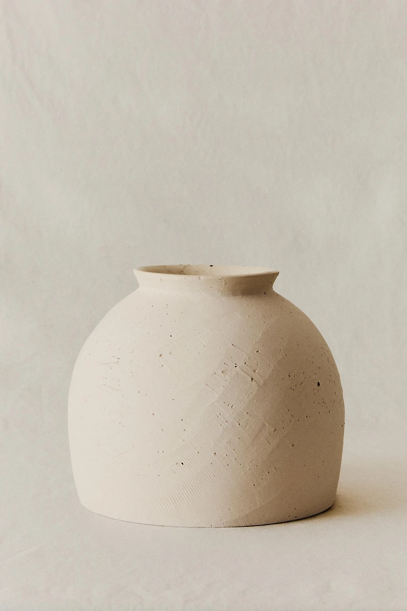 VASE CÉRAMIQUE ARRONDI