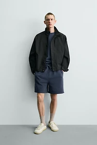 BASIC WASHED JOGGER SHORTS