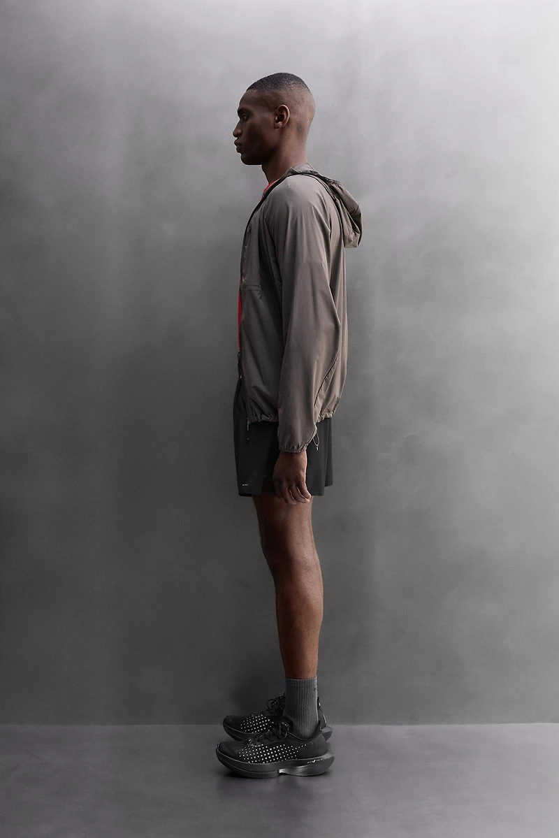 COLOR BLOCK RUNNING SHORTS