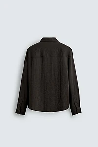 RELAXED FIT FLOWY SHIRT