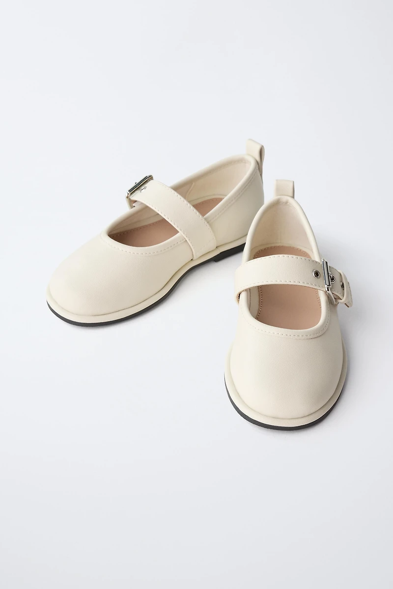 BUCKLE BALLERINA FLAT