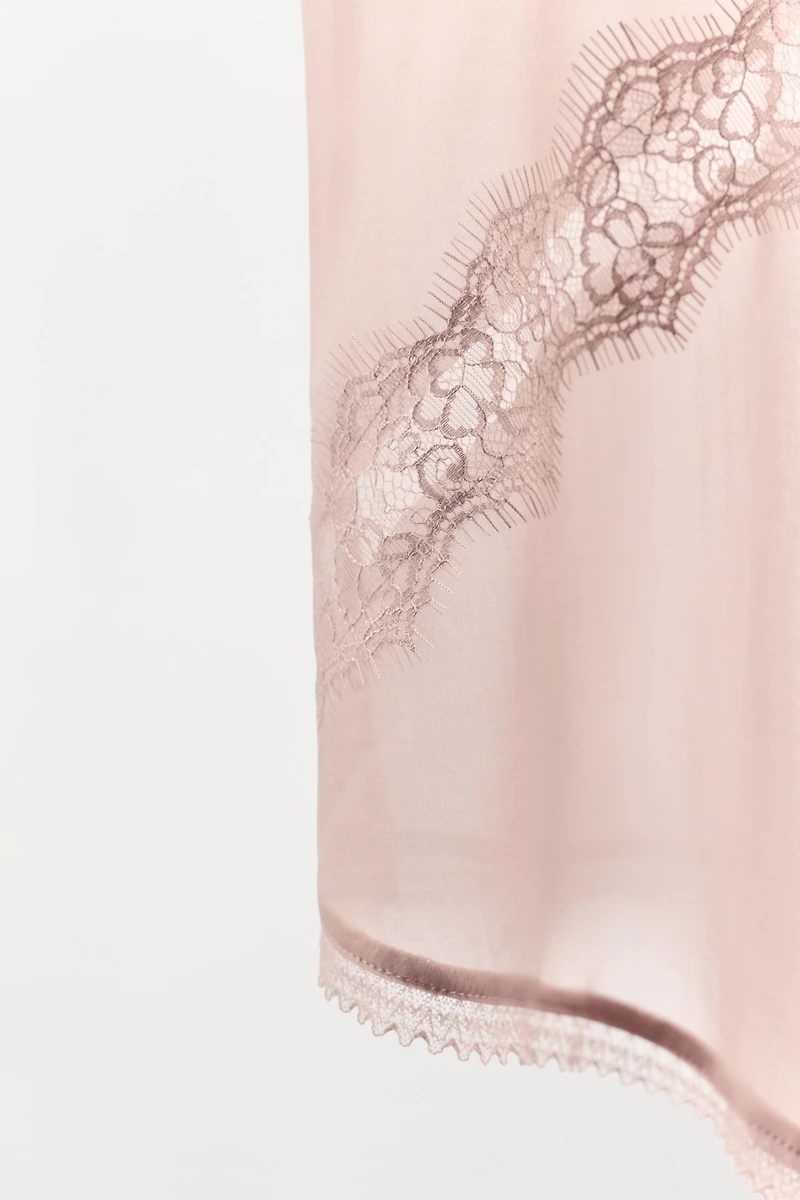 ORGANZA STRAP TOP