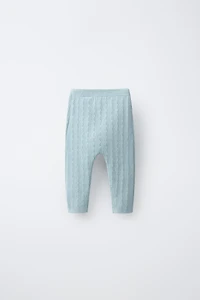 POINTELLE KNIT LEGGINGS