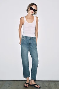 ZW COLLECTION MID-RISE CIGARETTE JEANS