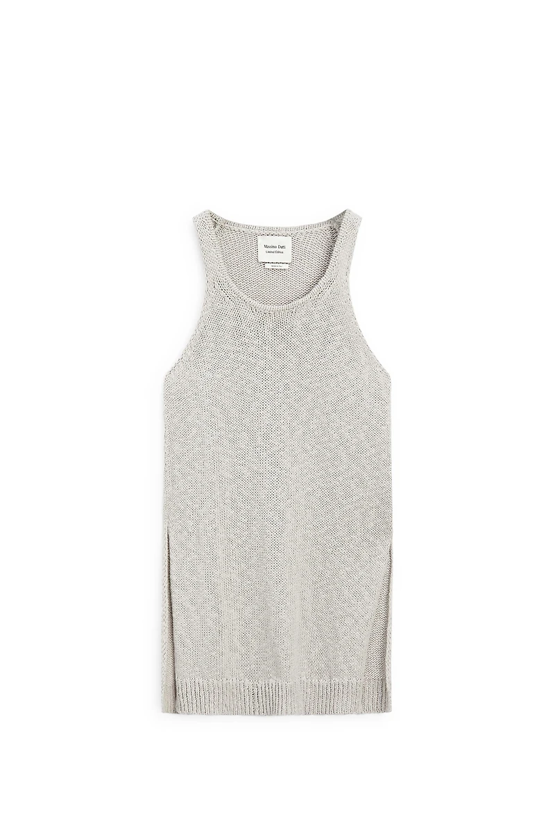 Long top with side vents - LIMITED EDITION